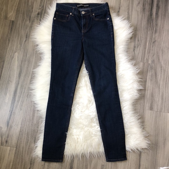 Express high rise jean leggings - Picture 6 of 7